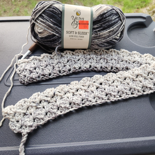 A new crochet project and another day in&nbsp;paradise