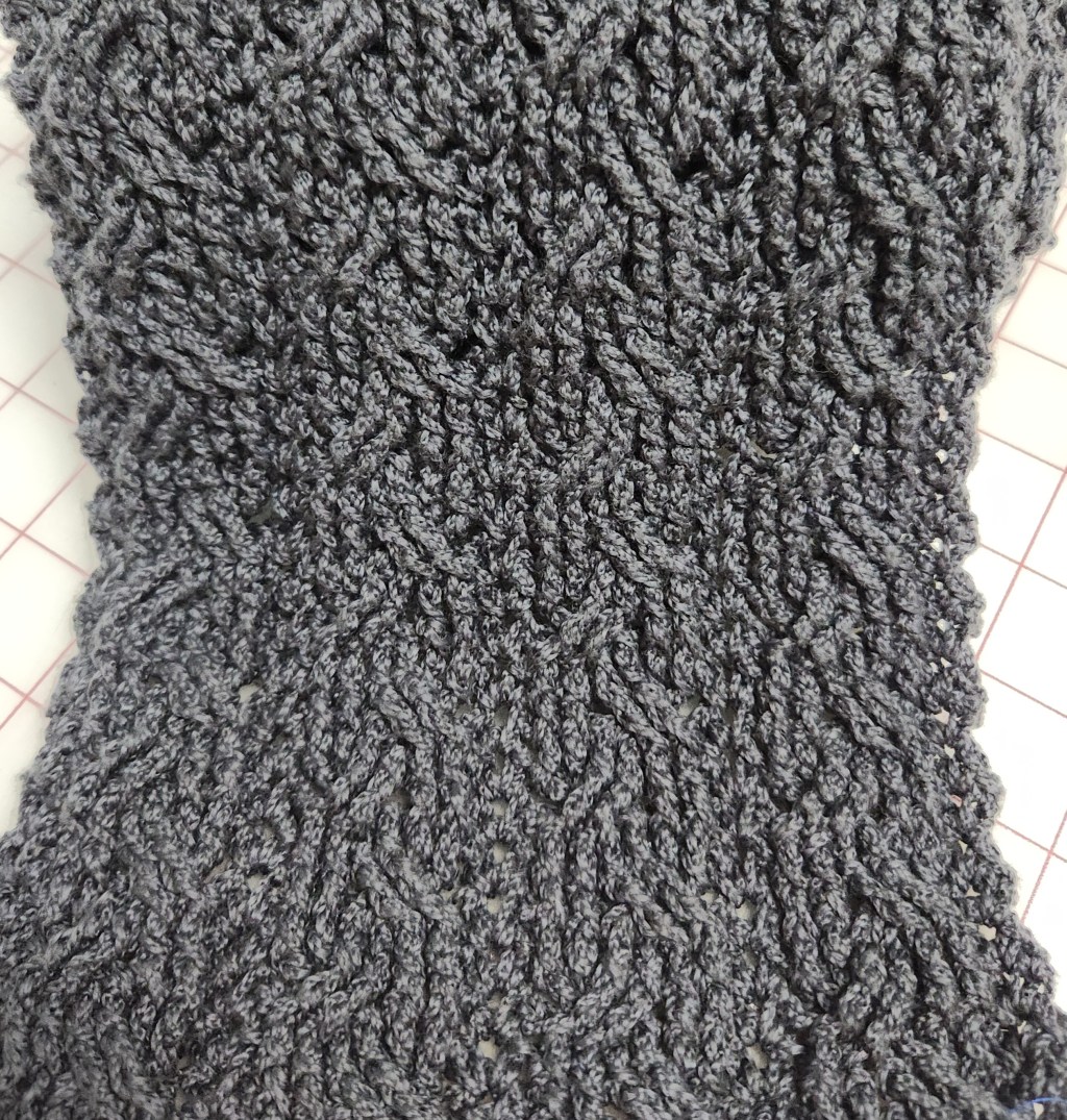 A finished scarf and&nbsp;Eclipse