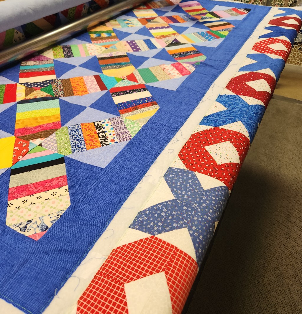 Started quilting 2 more veterans&nbsp;quilts