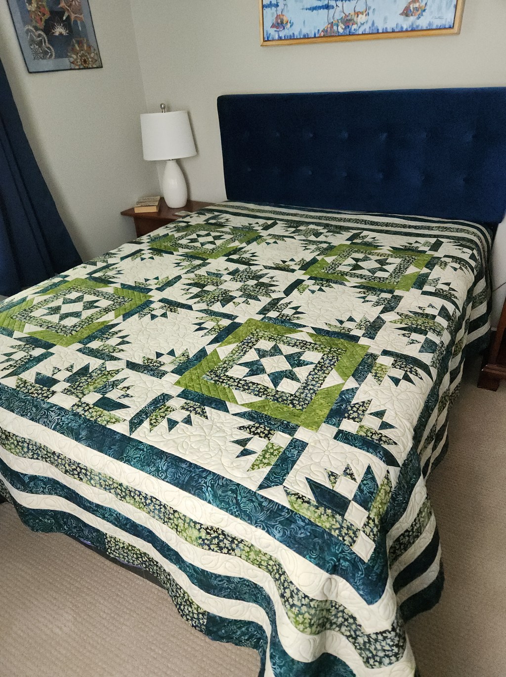 Mom’s quilt is&nbsp;done!