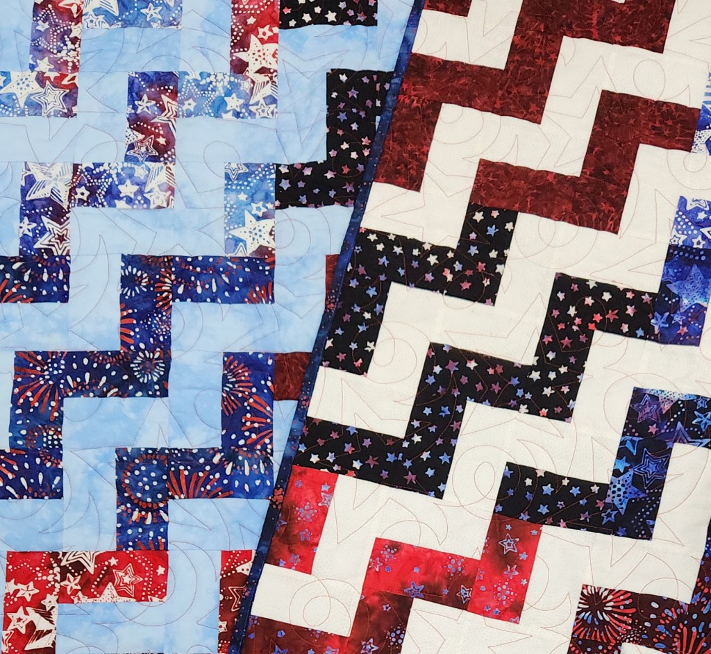 2 finished veterans&nbsp;quilts