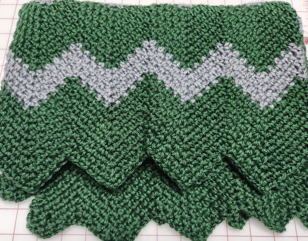 A wheelchair blanket