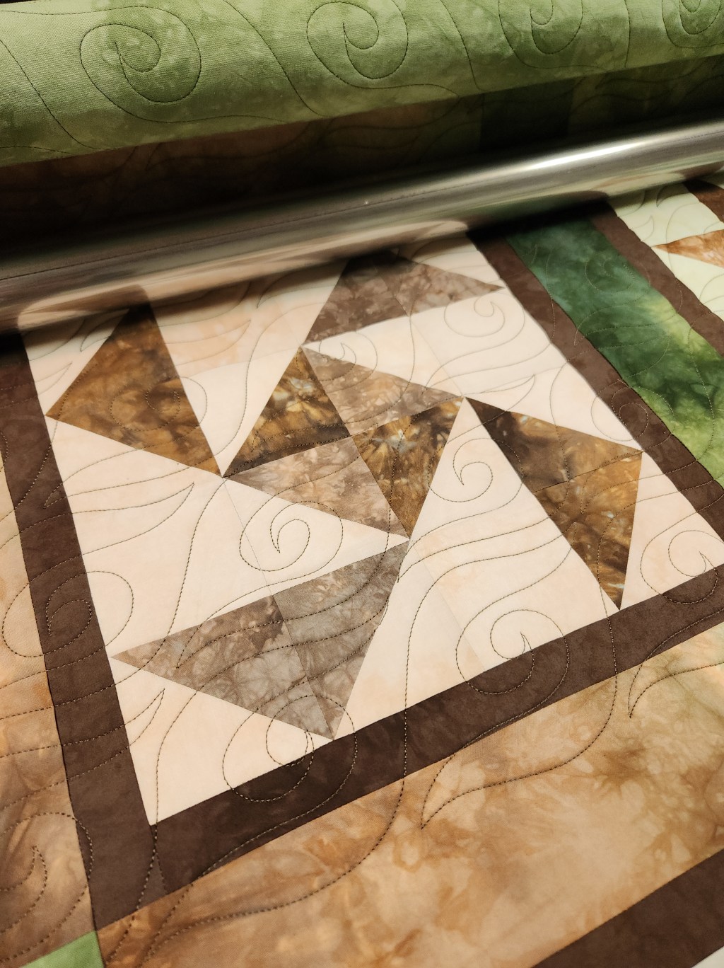 A little quilting